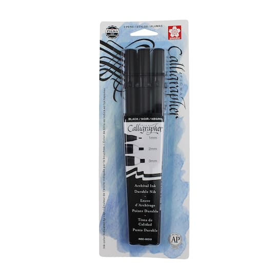 Pigma® Calligrapher® Black Pen Set